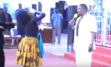 Video of Controversial Preacher James Ng'ang'a of Neno Evangelism 'Casting Demons Out' of Tanzania Singer Rose Muhando Goes Viral Online