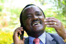 Gov't Reinstates Wiper Leader Kalonzo Musyoka's Security Detail