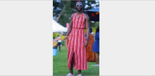 Lupita's Brother, Junior Nyong'o, Turns Up for Kenyan Festival Wearing a Dress