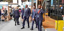 President Kenyatta Spotted with Mombasa Governor Hassan Joho in France