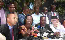 Peter Kenneth, Martha Karua Lead Mt. Kenya Leaders in Demanding Respect for President Uhuru