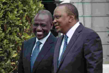 President Kenyatta, DP Ruto Quell Rumors of Possible Fallout with Lunch Date in Mombasa