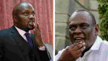 MP Moses Kuria, Former Jubilee Vice-Chair David Murathe in Near Fistfight on Live TV