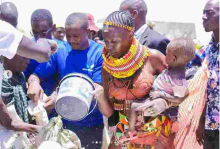 Madam Boss: Singer Akothee Moves Kenyans for Mobilizing Trucks of Food, Water to Turkana