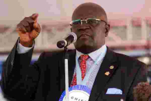 New Education CS Prof. George Magoha Gets Fuming on His Maiden Visit to the Ministry [VIDEO]