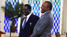Raila Not Out to Wreck Jubilee Party, President Kenyatta Says