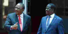 Speculation as President Kenyatta, Odinga Hold Private Meetings in Dubai