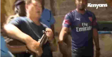 Chinese Man Attempts to Grab Gun from Kenyan Policeman During Arrest [VIDEO]