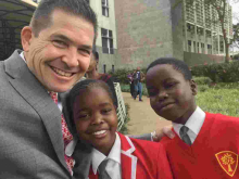 Kenyans Online Slam Ambassador Kyle McCarter for Taking Photo with Kids Who were Denied US Visas