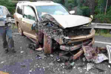 MP Bernard Shinali Involved in Road Crash Hours After Burying Son who Drowned in the US
