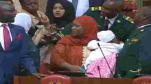 Woman Rep. Zuleikah Hassan Kicked Out for Carrying Baby into Parliament Chambers
