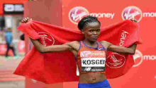 Kenya’s Brigid Kosgei Shatters Half-Marathon Record in the UK