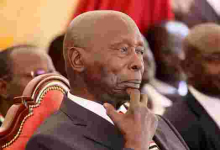 Retired President Moi Admitted to Nairobi Hospital