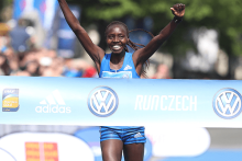 Kenya’s Valary Jemeli Wins Frankfurt Marathon Title