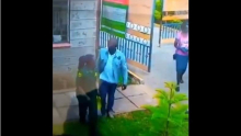Detectives Hunt for Man Videotaped Beating Up Female Security Guard in Nairobi