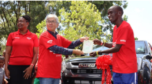 Isuzu Gifts Marathoner Kipchoge Sh4 Million Car after INEOS Challenge