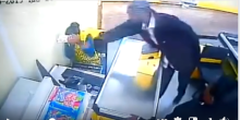[VIDEO] Uproar as Kenyan Man is Captured on CCTV Beating Female Supermarket Cashier