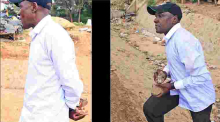 Shame: Former Senator Boni Khalwale Pictured Carrying Stones during Kibra By-Election