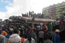 Several Feared Trapped as 6-Story Building Collapses in Nairobi