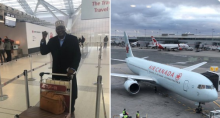 Miguna Miguna Departs Canada En Route to Kenya