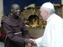 Award-Winning Kenyan Teacher Peter Tabichi Meets Pope Francis at The Vatican 