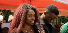 WATCH: US-Based Kenyan Woman Excites Mourners at Grandfather’s Burial in Kenya