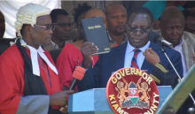 James Nyoro Sworn-In as New Kiambu Governor Following Waititu’s Impeachment