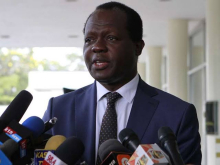 Jubilee Secretary General and CS without Portfolio Raphael Tuju Involved in a Road Accident