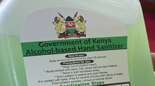 Gov’t Begins Distributing Free Hand Sanitizers to Kenyans in War Against Covid-19