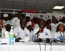 'It is a Miracle I Survived," Tuju Says as He Makes First Public Appearance After Grisly Road Accident 
