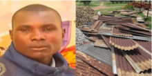 Heartless Kenyan Landlady Removes Tenant’s House Roof over Sh500 Rent Arrear