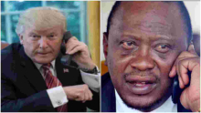 Trump Calls Uhuru to Offer US Support for Kenya’s Covid-19 Fight