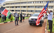 US Donates 10 Pickup Trucks to Kenya's DCI and EACC to Combat corruption and Drug Trafficking