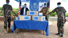 US Donates 40,000 Facemasks to Kenyan Border Police 