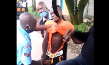 Outrage as Policeman is Filmed Grabbing, Squeezing Kenyan Man’s Genitals During Arrest