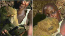 Kenyan Man Dumped by Wife and Children After Adopting Baboon