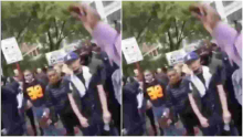 Man Believed to be Kenyan Leads US Protestors in Chanting 'Haki Yetu' Slogan