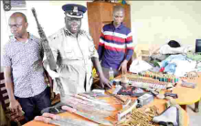 Detectives Arrest Two Kenyans, Foreigner Ferrying Explosives