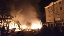Property Worth Millions Detroyed After Dawn Inferno Guts Down Gikomba Market in Nairobi