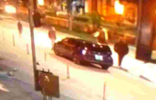 Uhuru Captured on CCTV Driving Raila into Nairobi CBD on Monday Night [VIDEO]