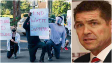 Ambassador Kyle McCarter Speaks After Protests Outside US Embassy in Nairobi 