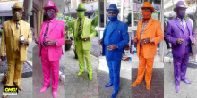 Meet a Kenyan Man Who Owns 160 Brightly Colored Suits, 300 Caps and 200 Pairs of Shoes