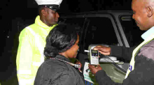Police Re-introduce Alcoblow Tests on Kenyan Drivers After 60 are Killed in 3 Days