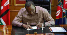 Uhuru Signs IEBC Amendment Bill of 2019 into Law