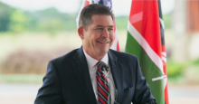 US Ambassador to Kenya Kyle McCarter Eagerly Waiting for Election Results After Voting Early 
