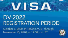 DV-2022: Registration for the 2022 Diversity Visa Program (Green Card Lottery) Opens 