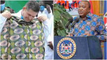US Ambassador Kyle McCarter Moves to 'Out-Dress' Uhuru, Buys Kenyan-Made Shirts 