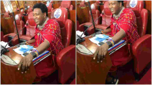 Senator Ledama Ole Kina Causes a Stir as He Enters Senate Chambers Dressed in Maasai Attire