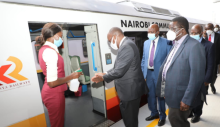 Gov't Launches Nairobi CBD-JKIA Commuter Rail Service, Passengers to Pay Sh500