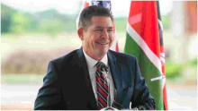 US Ambassador Kyle McCarter Bids Farewell to Kenyans As He Exits Office 